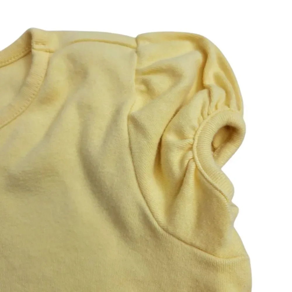 Gymboree yellow shirt 7